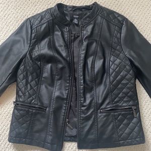 Alfani Women’s Leather Jacket